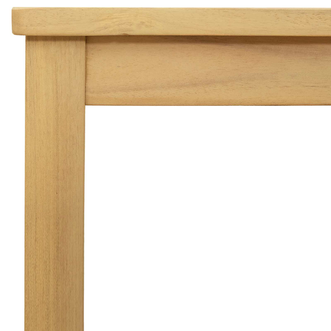Sofabord Lys akacie 110 x 60 x 45 cm Massivt Akacietræ