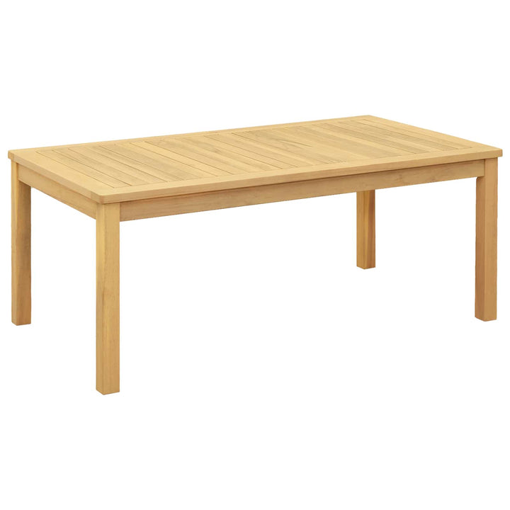 Sofabord Lys akacie 110 x 60 x 45 cm Massivt Akacietræ