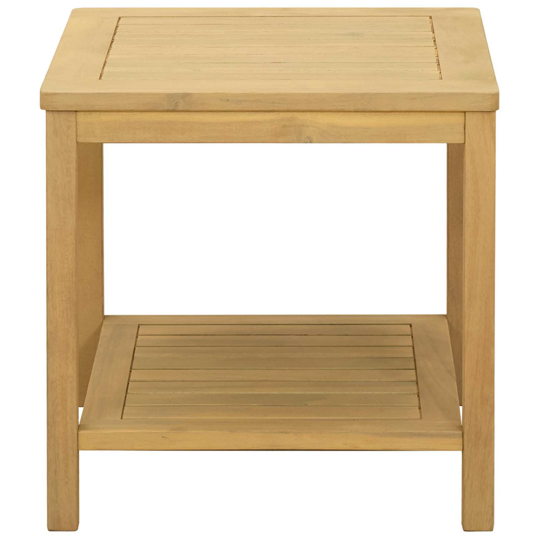 Sidebord Olie Naturlig 45 x 45 x 45 cm Massivt Akacietræ