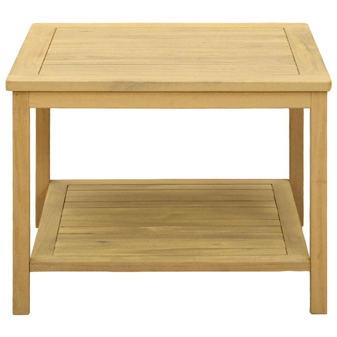Sidebord Olie Naturlig 60 x 60 x 45 cm Massivt Akacietræ