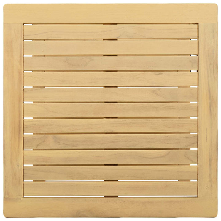 Sidebord Olie Naturlig 60 x 60 x 45 cm Massivt Akacietræ