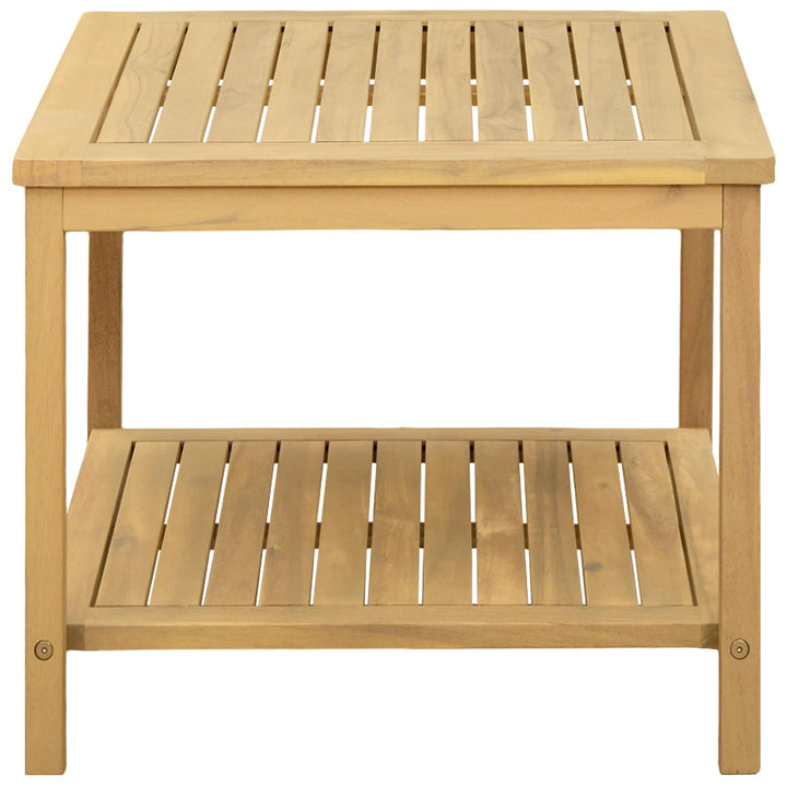 Sidebord Olie Naturlig 50 x 35 x 45 cm Massivt Akacietræ