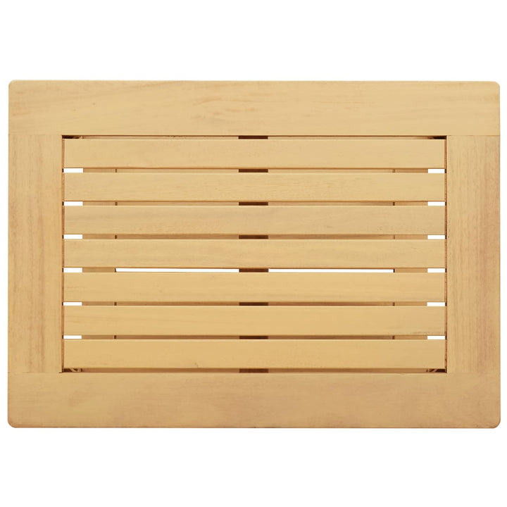 Sidebord Olie Naturlig 50 x 35 x 45 cm Massivt Akacietræ
