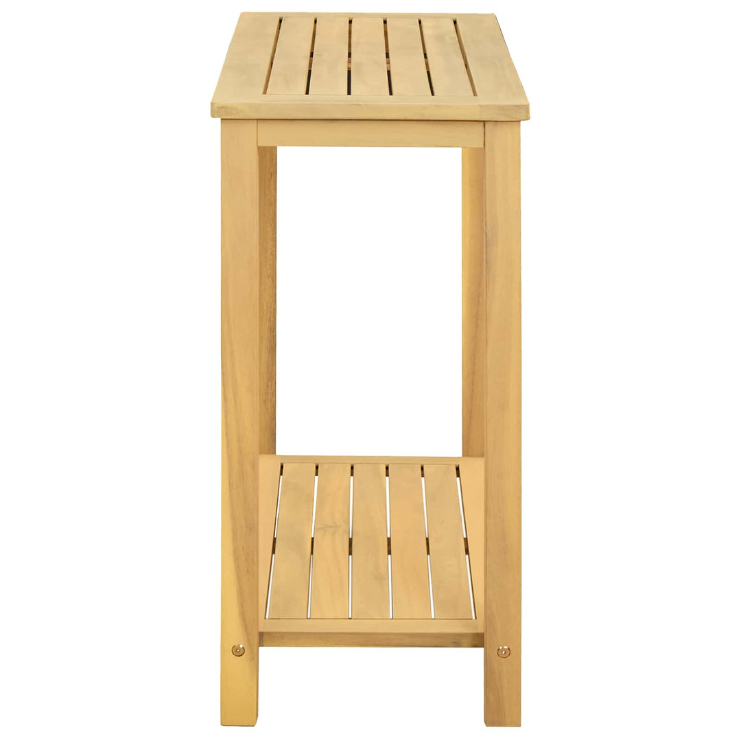 Have Konsol Bord Lys akacie 80 x 35 x 75 cm Massivt Akacietræ