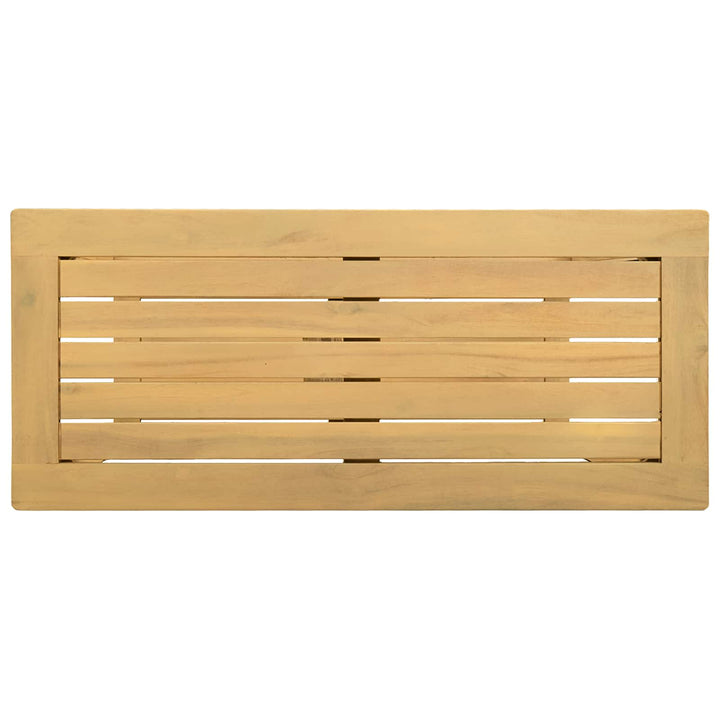 Have Konsol Bord Lys akacie 80 x 35 x 75 cm Massivt Akacietræ