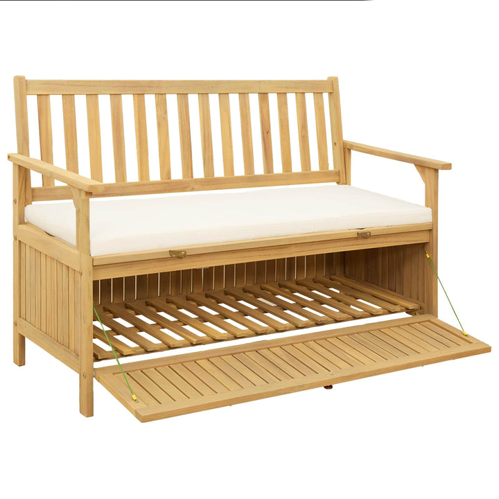 Opbevaringsbænk 2 -Seater 120 x 63 x 84 cm Rektangulær