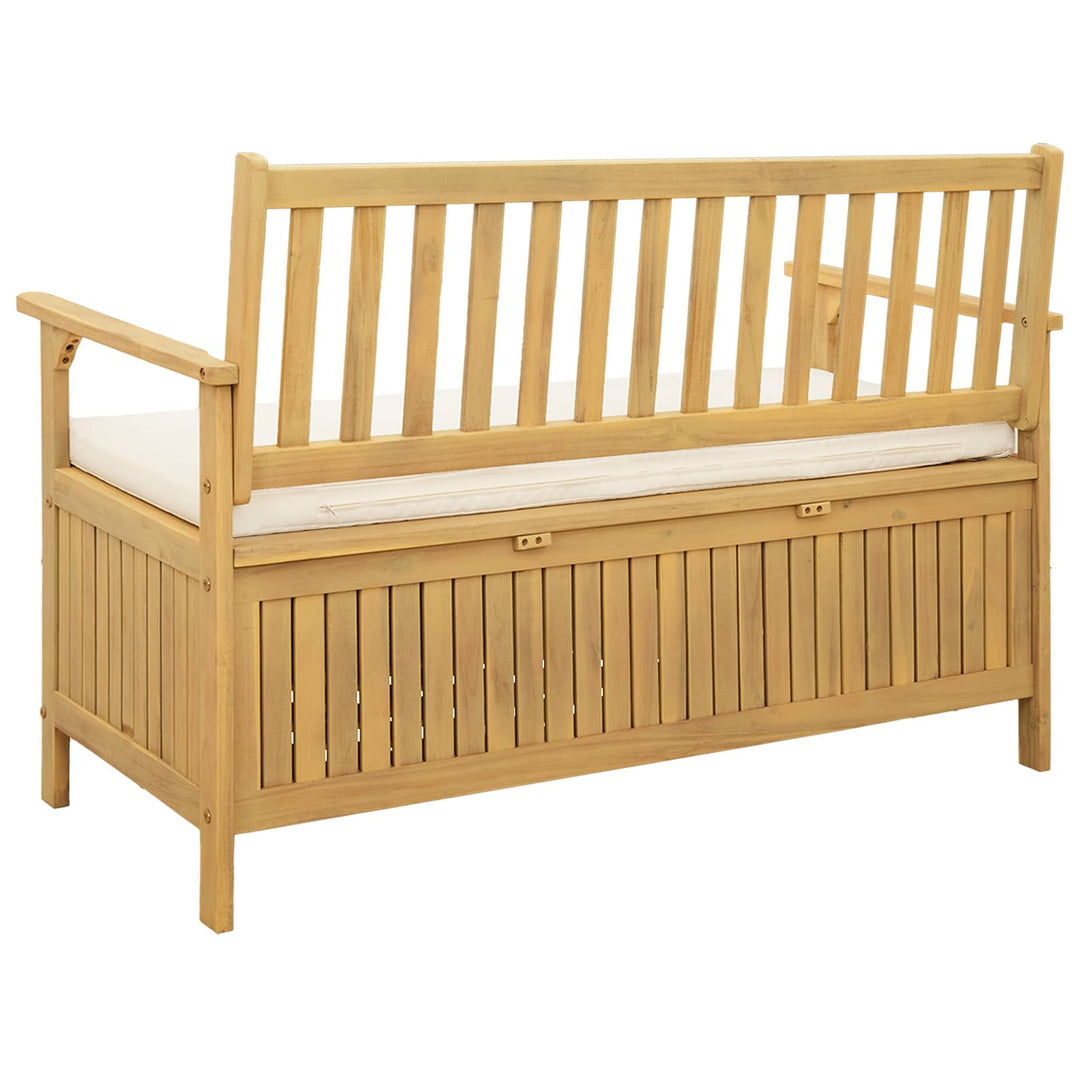 Opbevaringsbænk 2 -Seater 120 x 63 x 84 cm Rektangulær