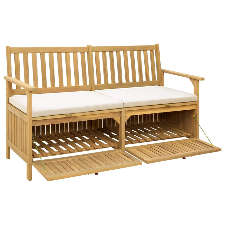 Opbevaringsbænk 2 -Seater 148 x 63 x 84 cm Rektangulær