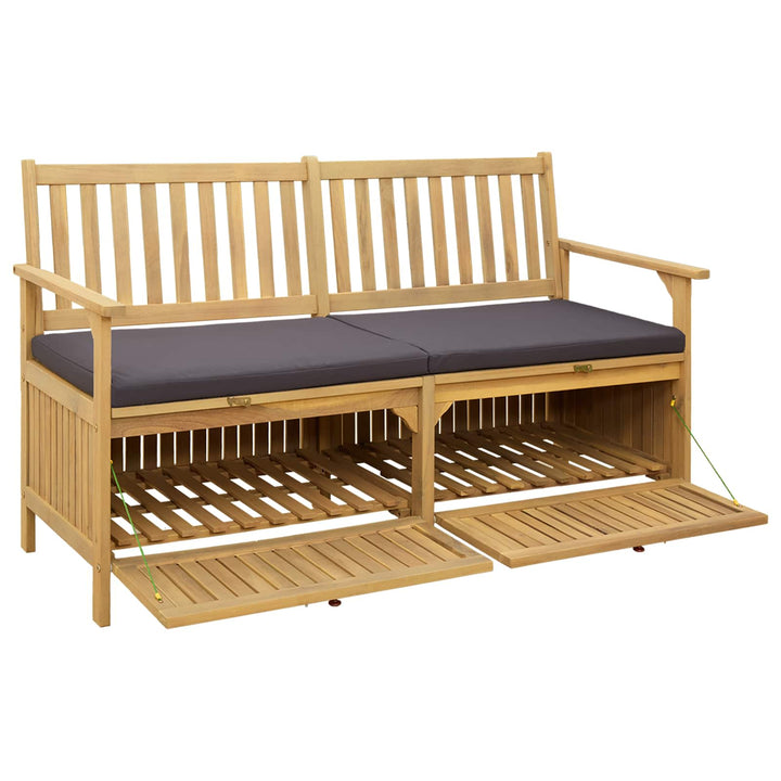 Opbevaringsbænk 2 -Seater 148 x 63 x 84 cm Rektangulær