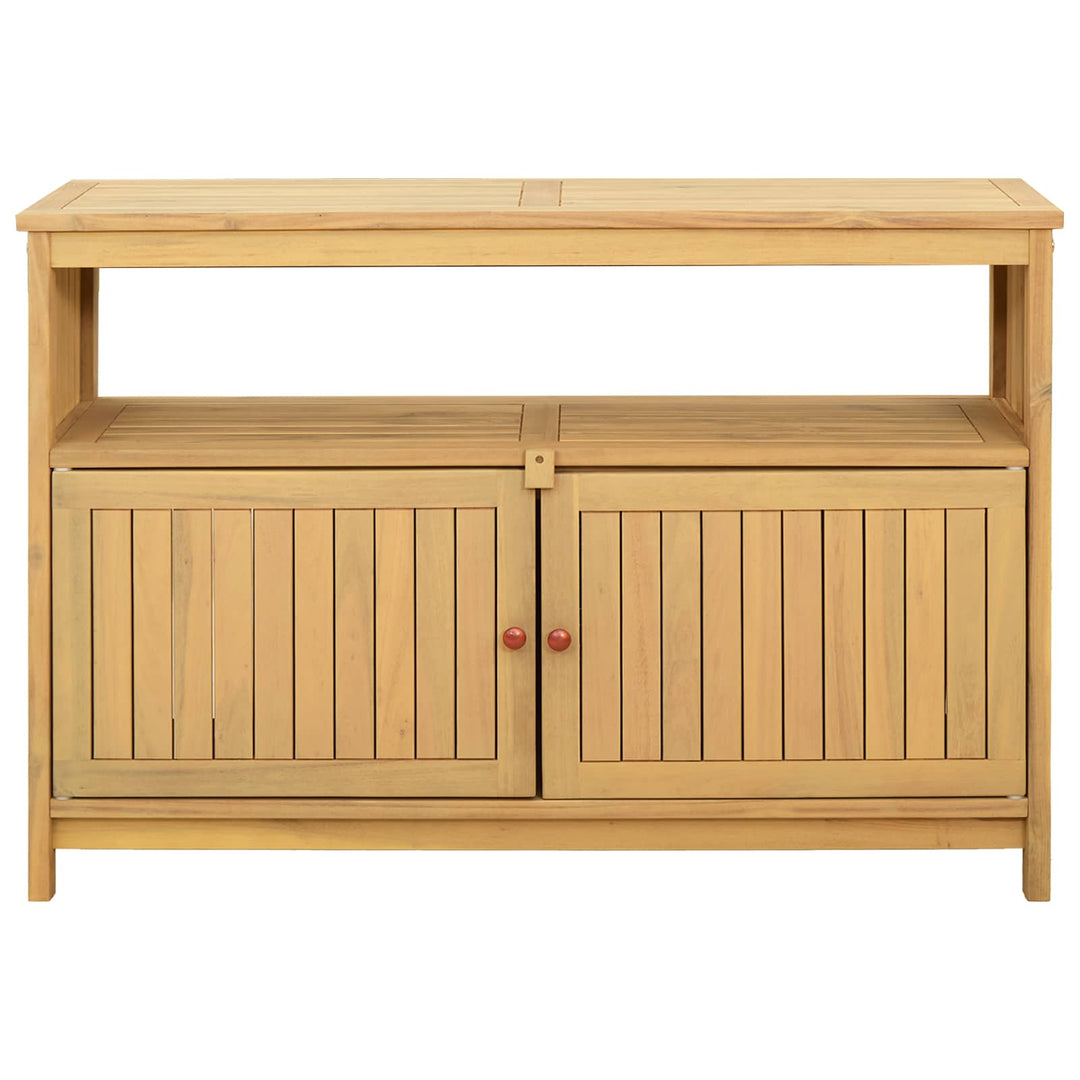 Have Konsol Bord Lys akacie 110 x 35 x 75 cm Massivt Akacietræ