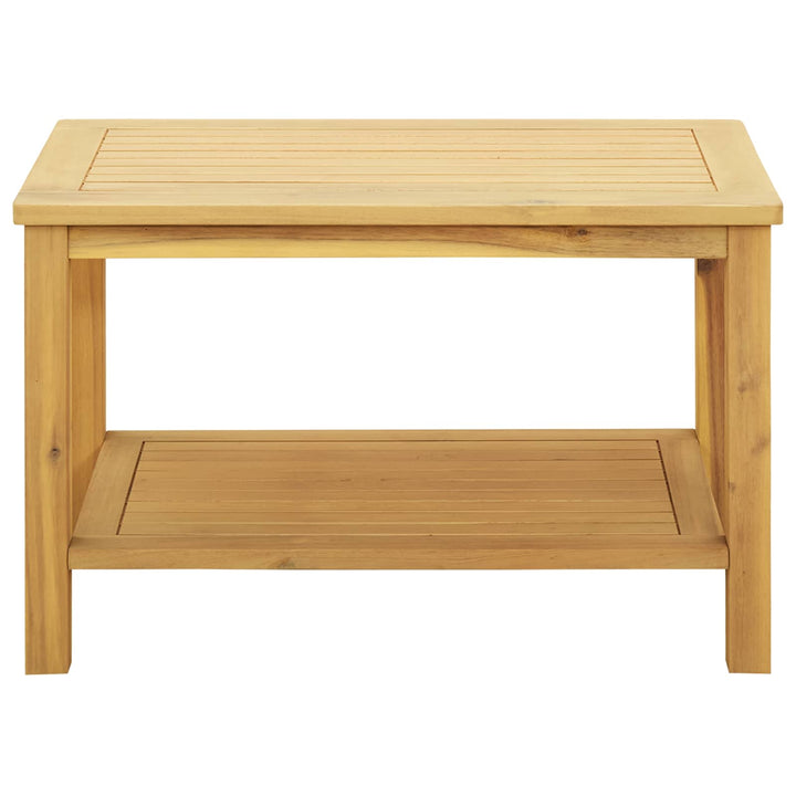 Sidebord Olie Naturlig 70 x 40 x 45 cm Massivt Akacietræ