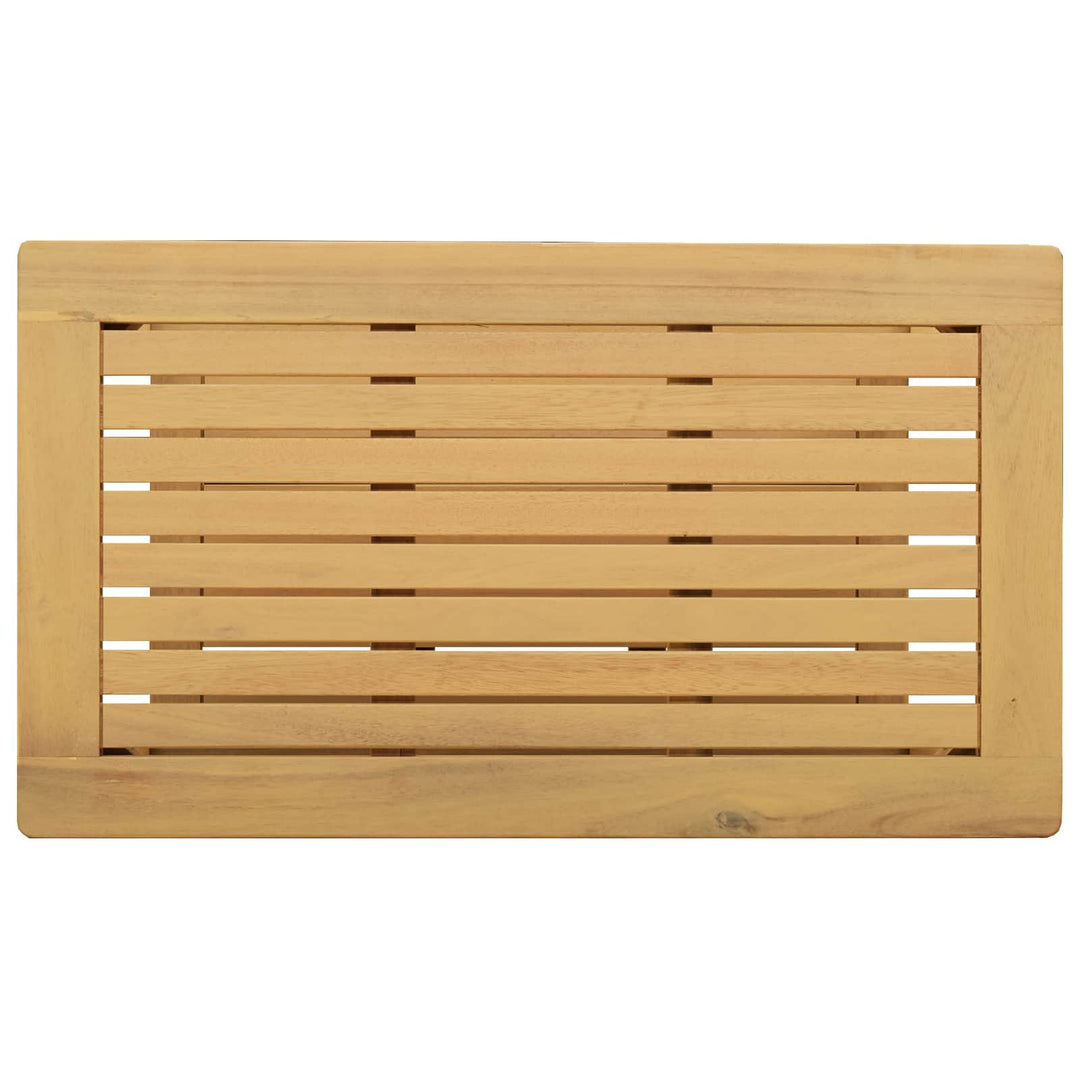 Sidebord Olie Naturlig 70 x 40 x 45 cm Massivt Akacietræ