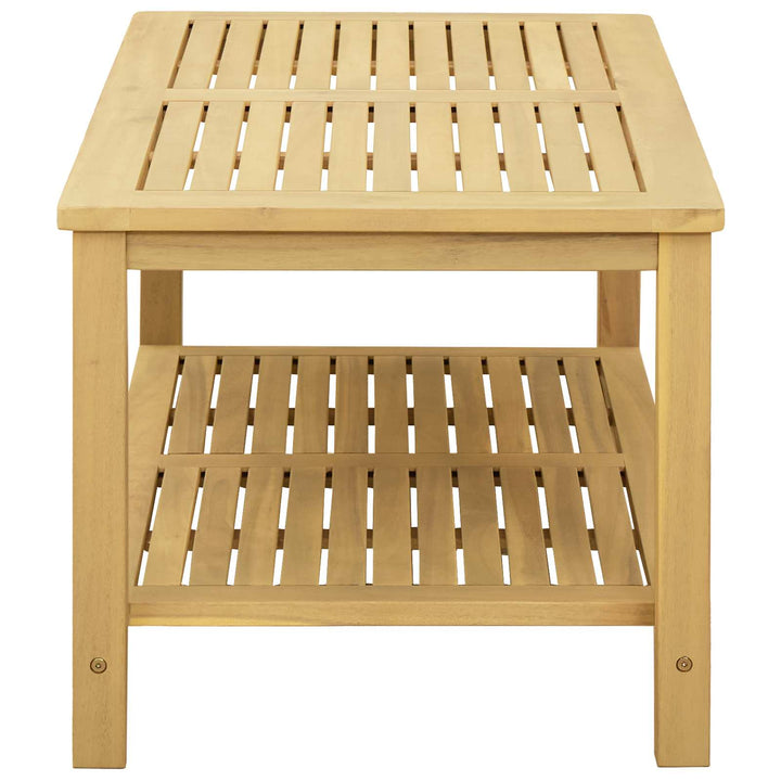 Sidebord Olie Naturlig 90 x 50 x 45 cm Massivt Akacietræ