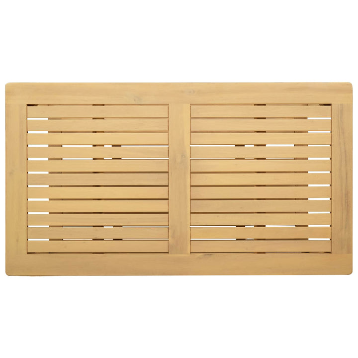 Sidebord Olie Naturlig 90 x 50 x 45 cm Massivt Akacietræ