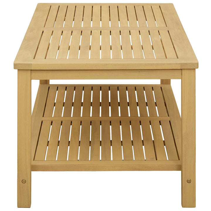 Sidebord Olie Naturlig 110 x 55 x 45 cm Massivt Akacietræ