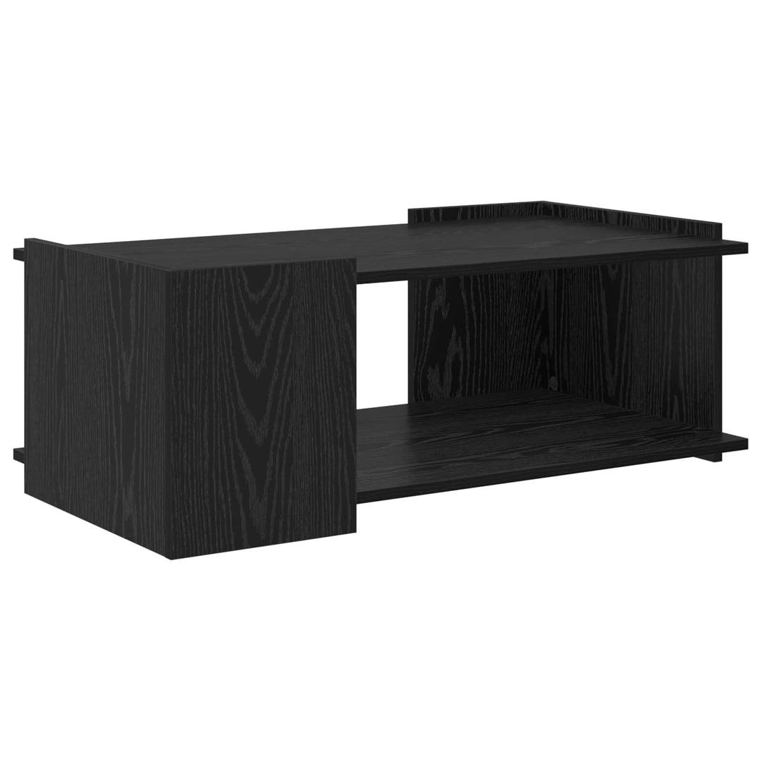 Sofabord Sort eg 90 x 50 x 33 cm Konstrueret træ