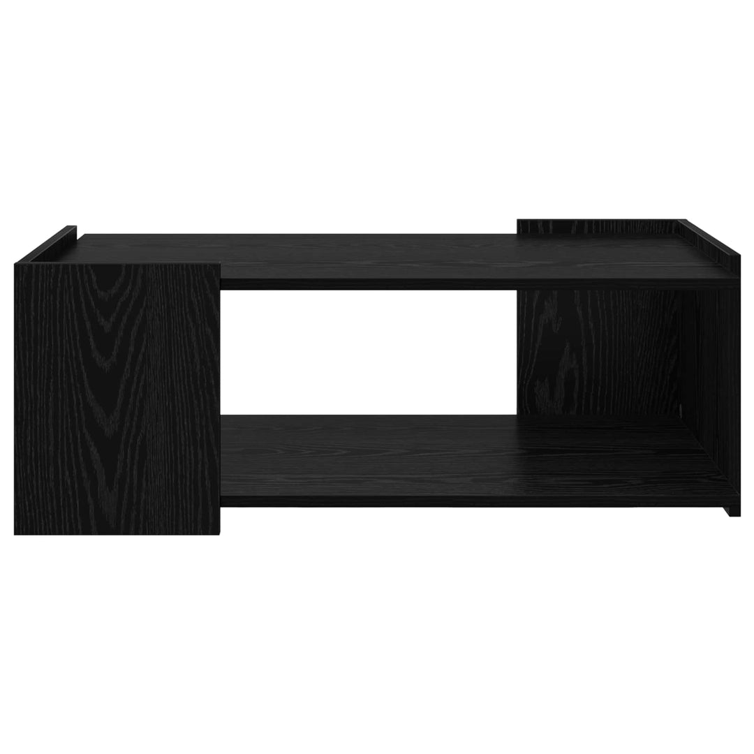 Sofabord Sort eg 90 x 50 x 33 cm Konstrueret træ