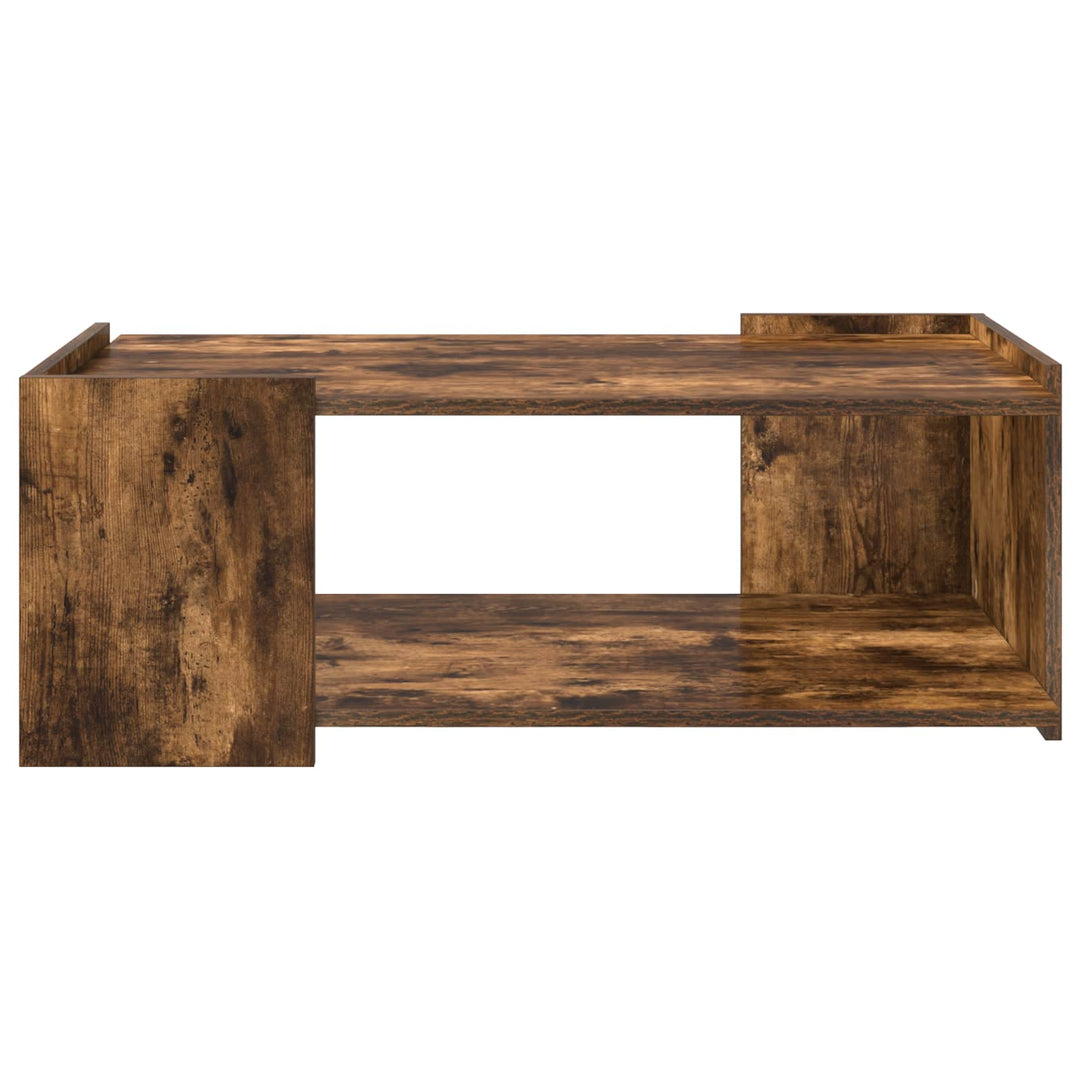 Sofabord Røget eg 90 x 50 x 33 cm Konstrueret træ