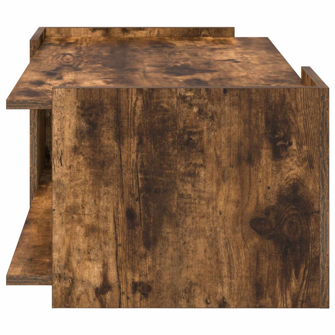 Sofabord Røget eg 90 x 50 x 33 cm Konstrueret træ