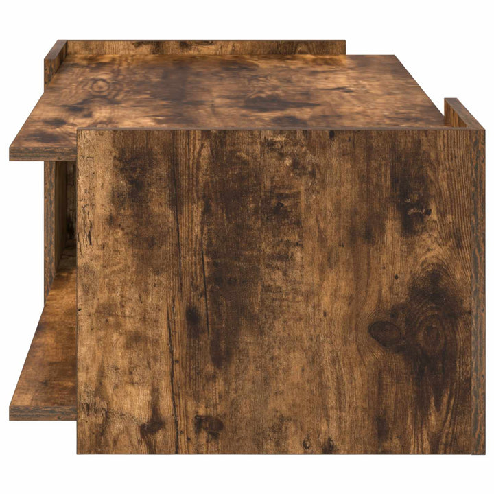 Sofabord Røget eg 90 x 50 x 33 cm Konstrueret træ