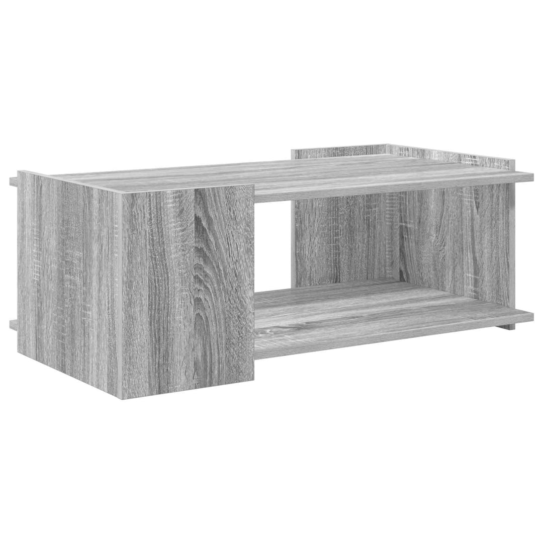 Sofabord Grå sonoma-eg 90 x 50 x 33 cm Konstrueret træ