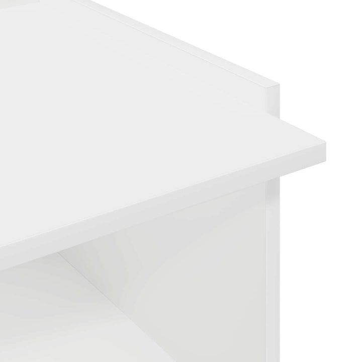 Sofabord Hvid 50,5 x 50 x 33 cm Konstrueret træ