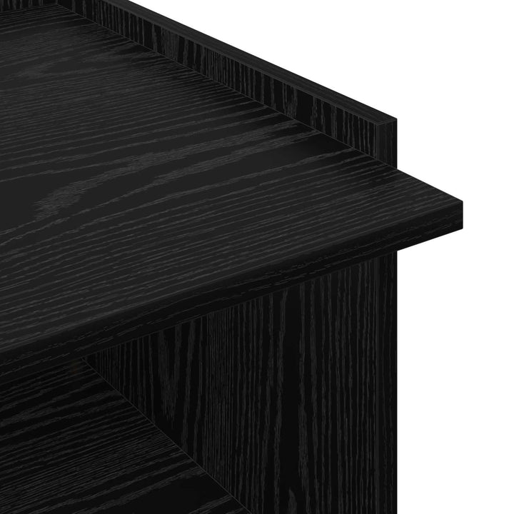 Sofabord Sort eg 50,5 x 50 x 33 cm Konstrueret træ