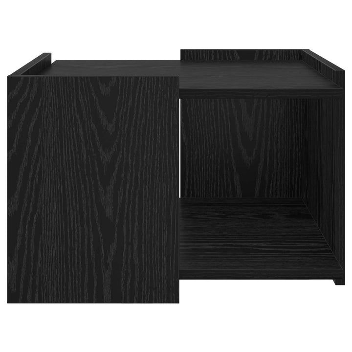 Sofabord Sort eg 50,5 x 50 x 33 cm Konstrueret træ