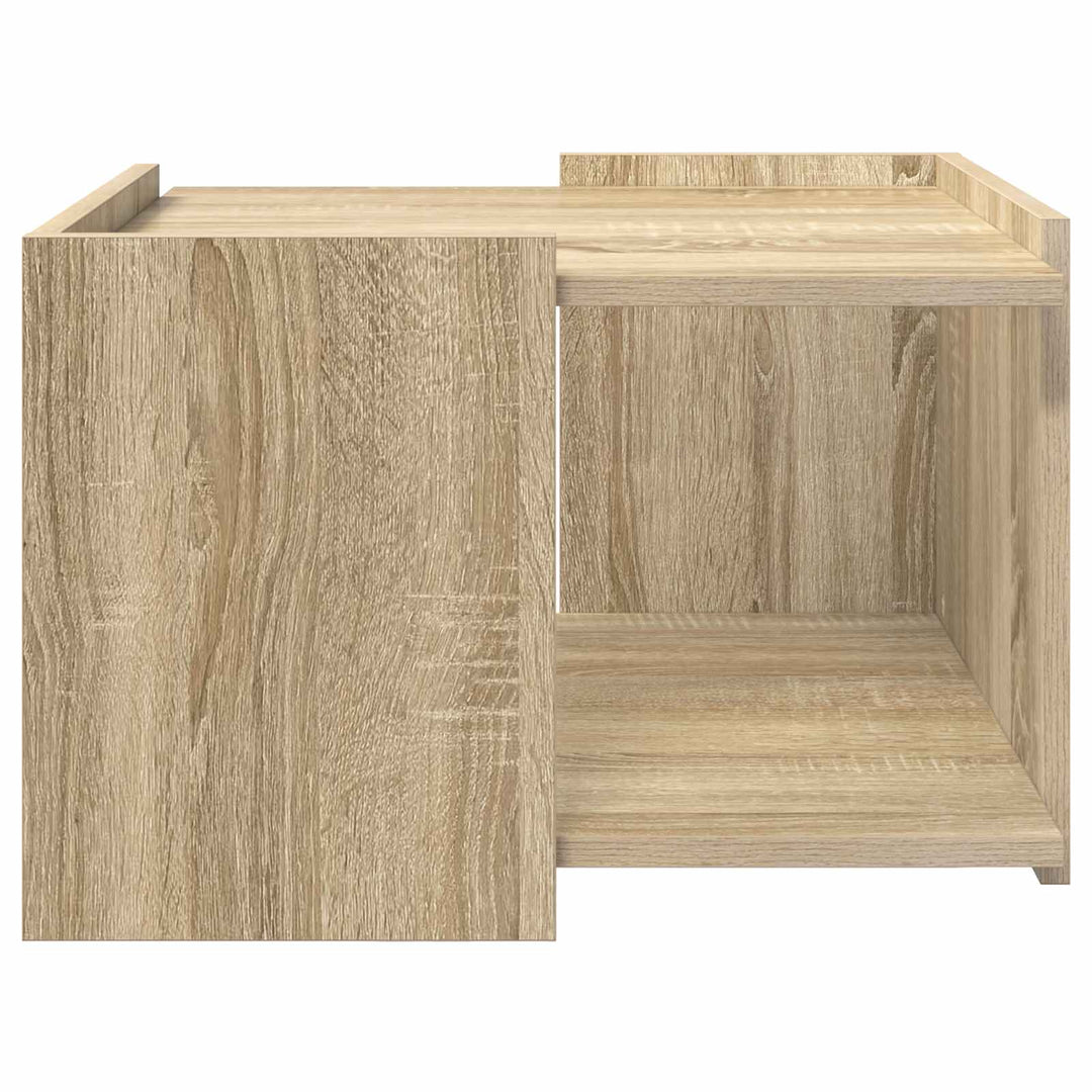 Sofabord Sonoma-eg 50,5 x 50 x 33 cm Konstrueret træ