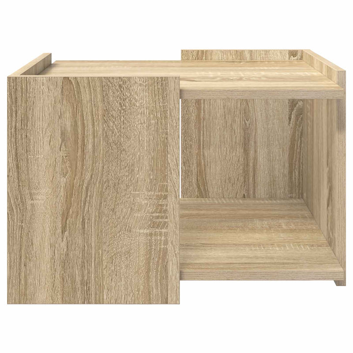 Sofabord Sonoma-eg 50,5 x 50 x 33 cm Konstrueret træ
