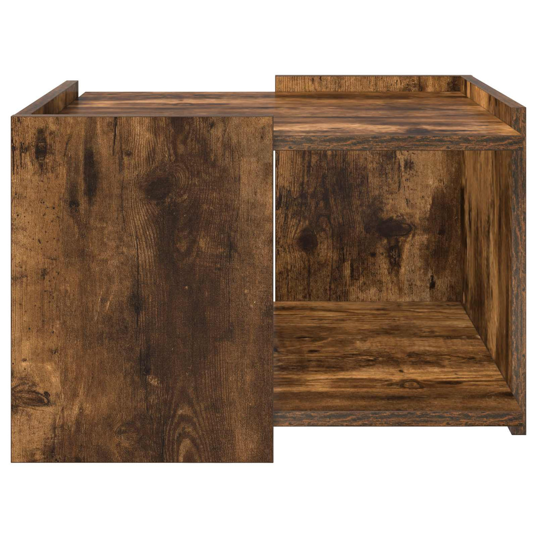 Sofabord Røget eg 50,5 x 50 x 33 cm Konstrueret træ