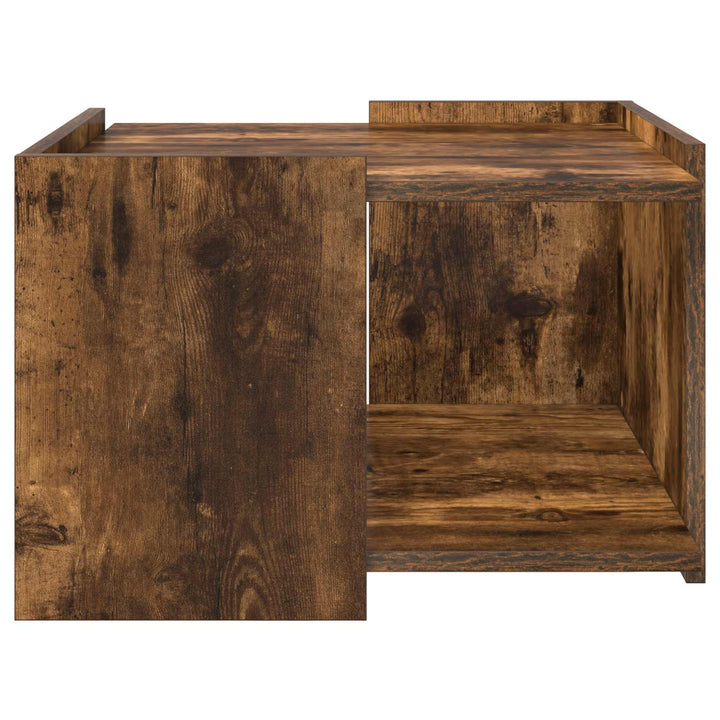 Sofabord Røget eg 50,5 x 50 x 33 cm Konstrueret træ