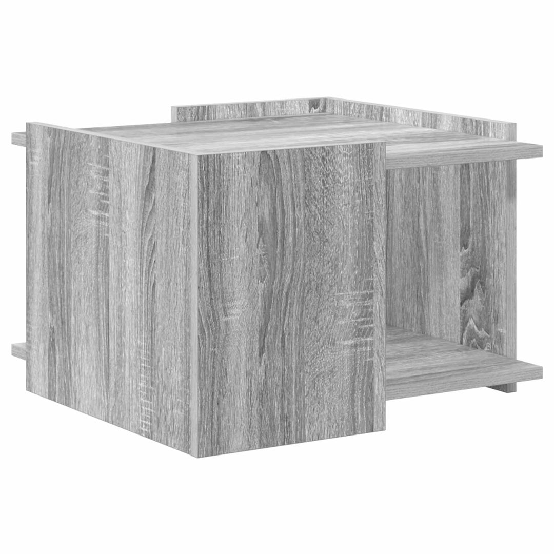 Sofabord Grå sonoma-eg 50,5 x 50 x 33 cm Konstrueret træ
