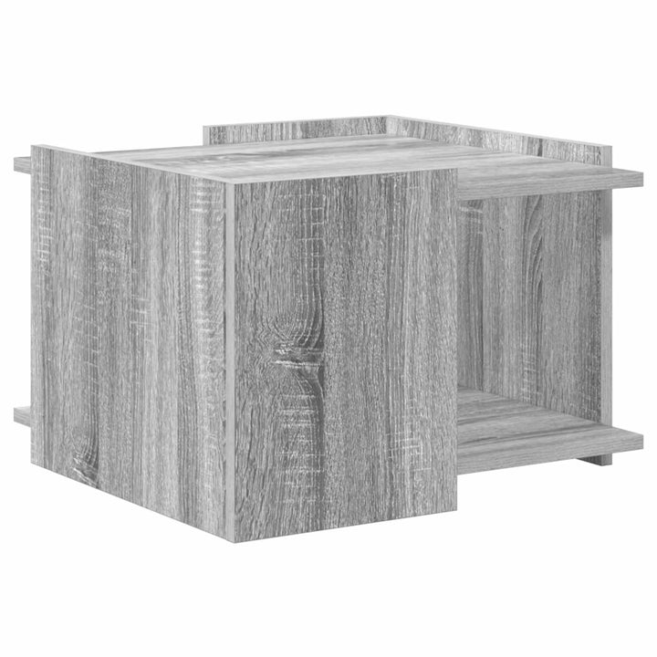 Sofabord Grå sonoma-eg 50,5 x 50 x 33 cm Konstrueret træ