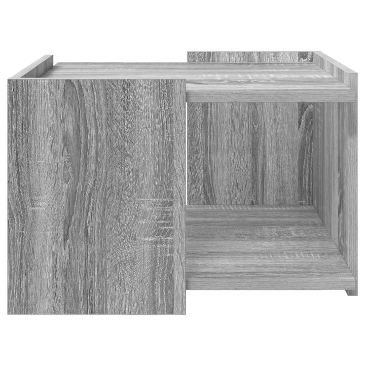 Sofabord Grå sonoma-eg 50,5 x 50 x 33 cm Konstrueret træ
