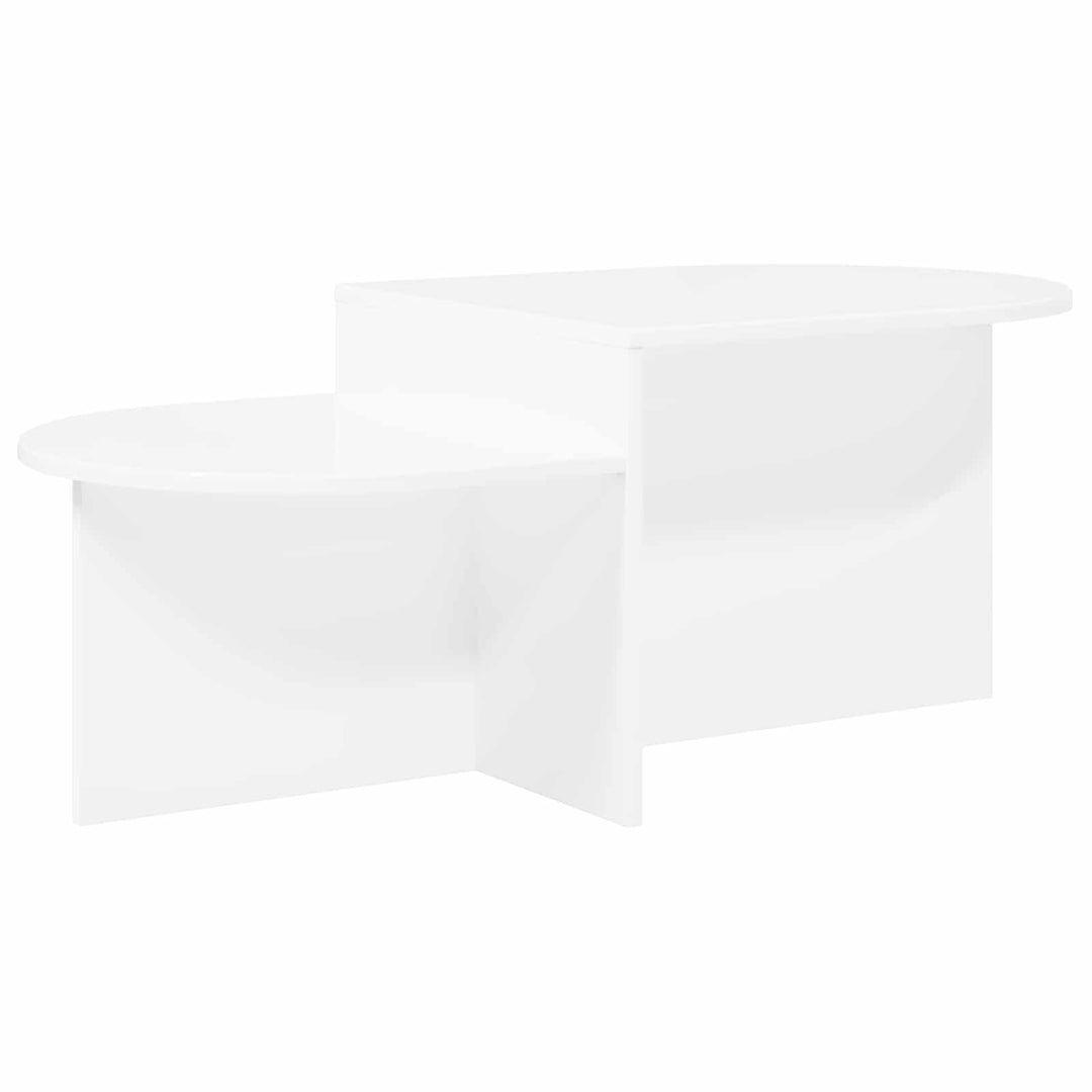 Sofabord Hvid 100 x 50 x 40 cm Konstrueret træ