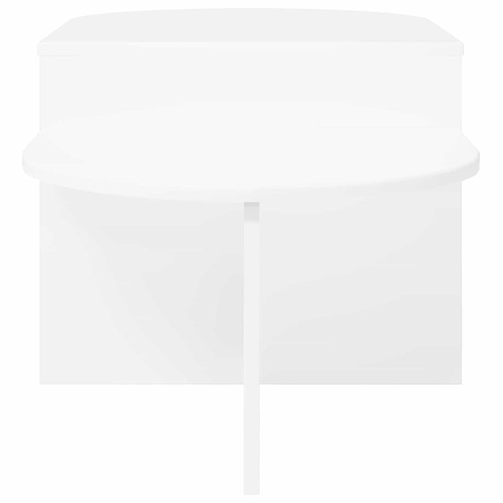 Sofabord Hvid 100 x 50 x 40 cm Konstrueret træ