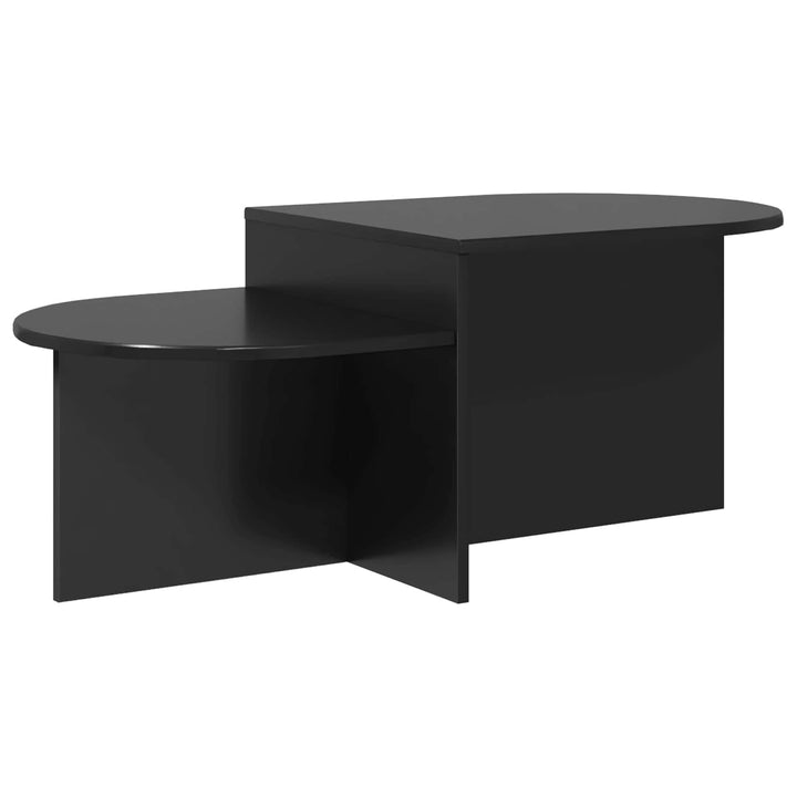 Sofabord Sort eg 100 x 50 x 40 cm Konstrueret træ