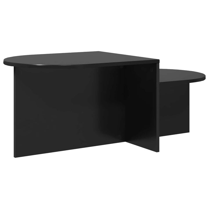 Sofabord Sort eg 100 x 50 x 40 cm Konstrueret træ