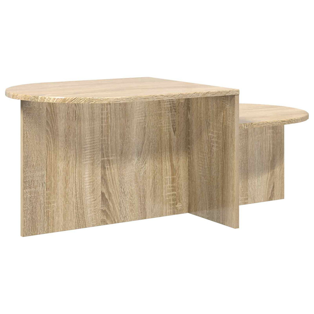 Sofabord Sonoma-eg 100 x 50 x 40 cm Konstrueret træ