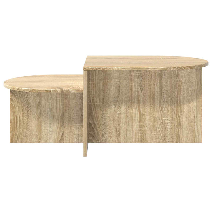 Sofabord Sonoma-eg 100 x 50 x 40 cm Konstrueret træ