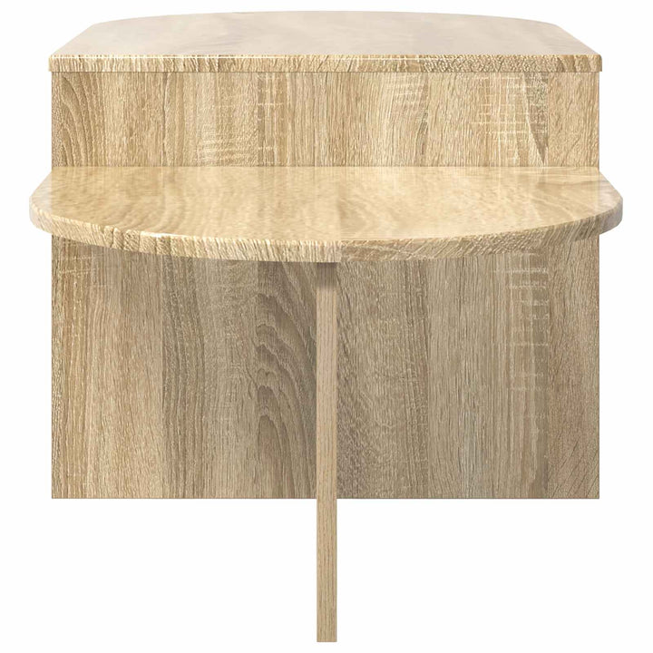 Sofabord Sonoma-eg 100 x 50 x 40 cm Konstrueret træ