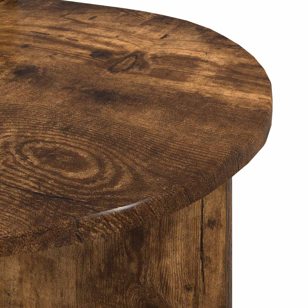 Sofabord Røget eg 100 x 50 x 40 cm Konstrueret træ