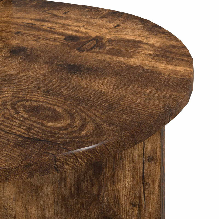 Sofabord Røget eg 100 x 50 x 40 cm Konstrueret træ