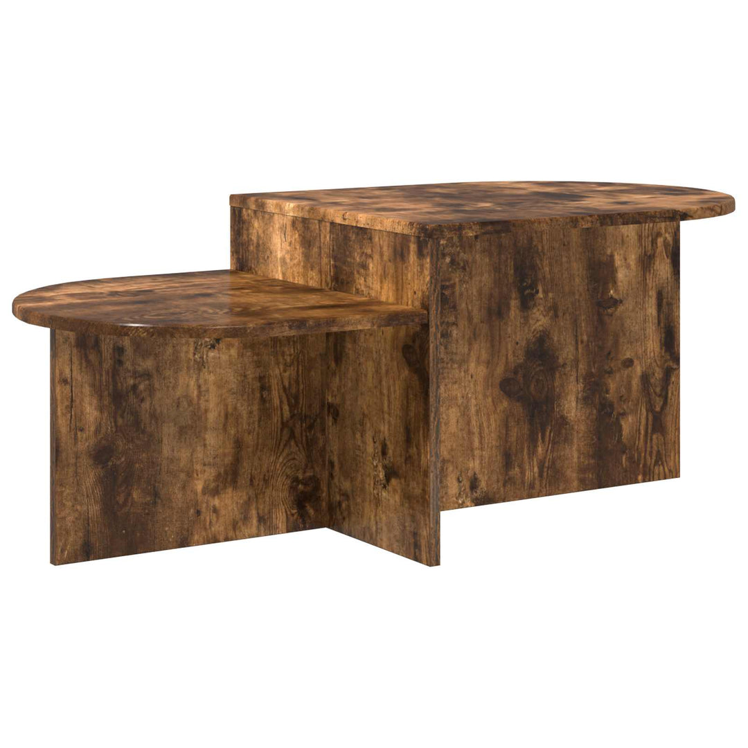 Sofabord Røget eg 100 x 50 x 40 cm Konstrueret træ