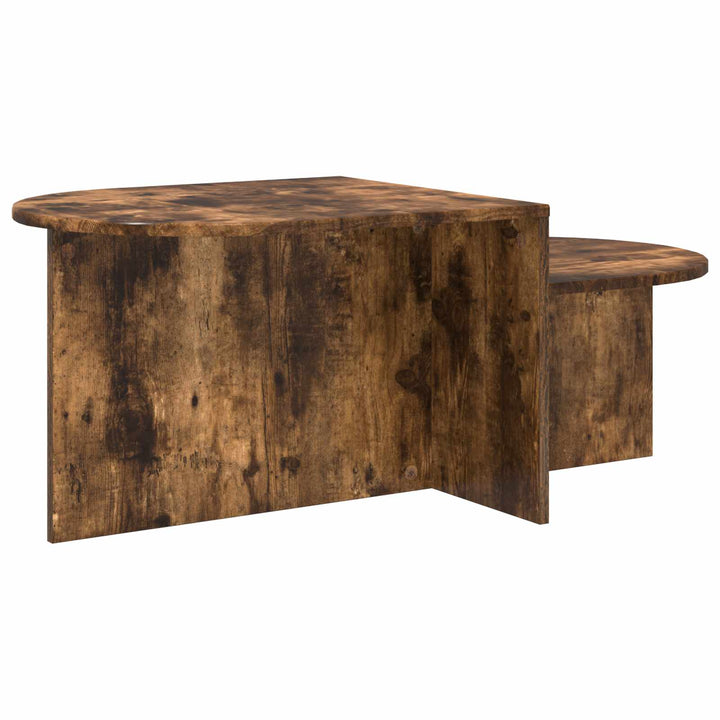 Sofabord Røget eg 100 x 50 x 40 cm Konstrueret træ