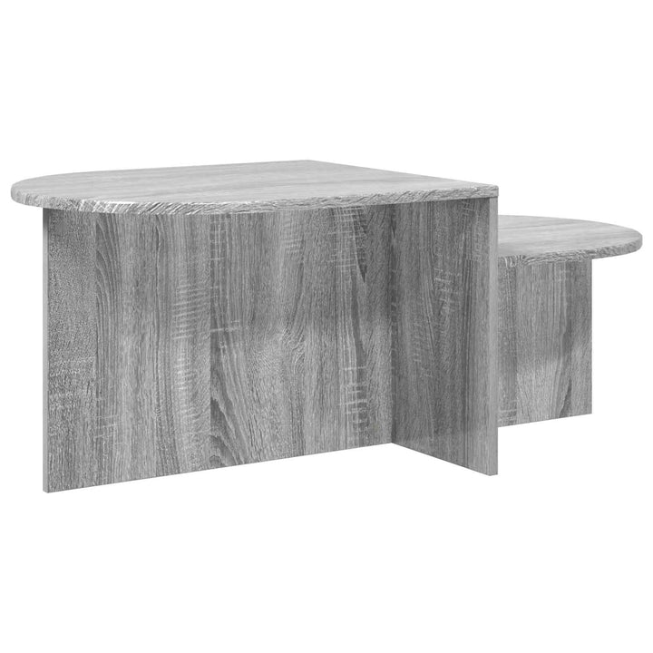 Sofabord Grå sonoma-eg 100 x 50 x 40 cm Konstrueret træ