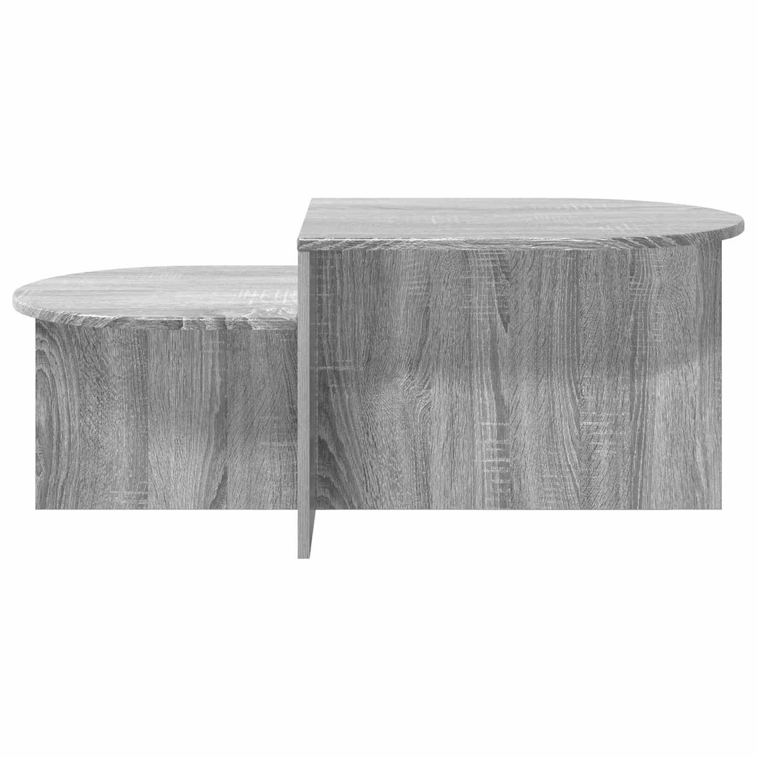 Sofabord Grå sonoma-eg 100 x 50 x 40 cm Konstrueret træ