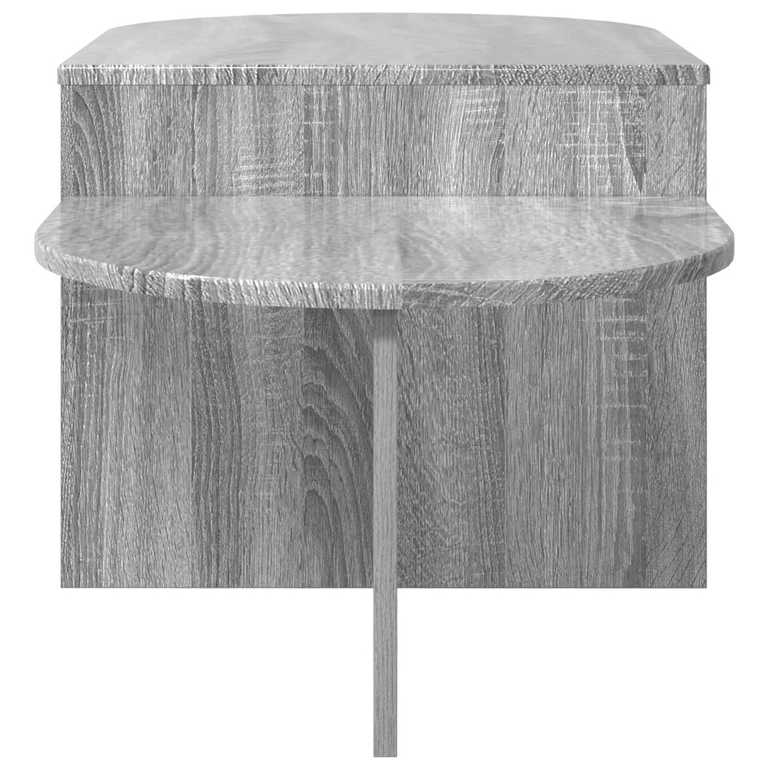 Sofabord Grå sonoma-eg 100 x 50 x 40 cm Konstrueret træ