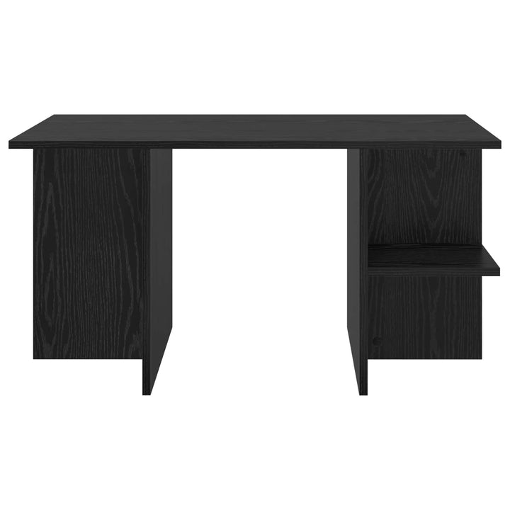 Sofabord Sort eg 87 x 50 x 45 cm Konstrueret træ